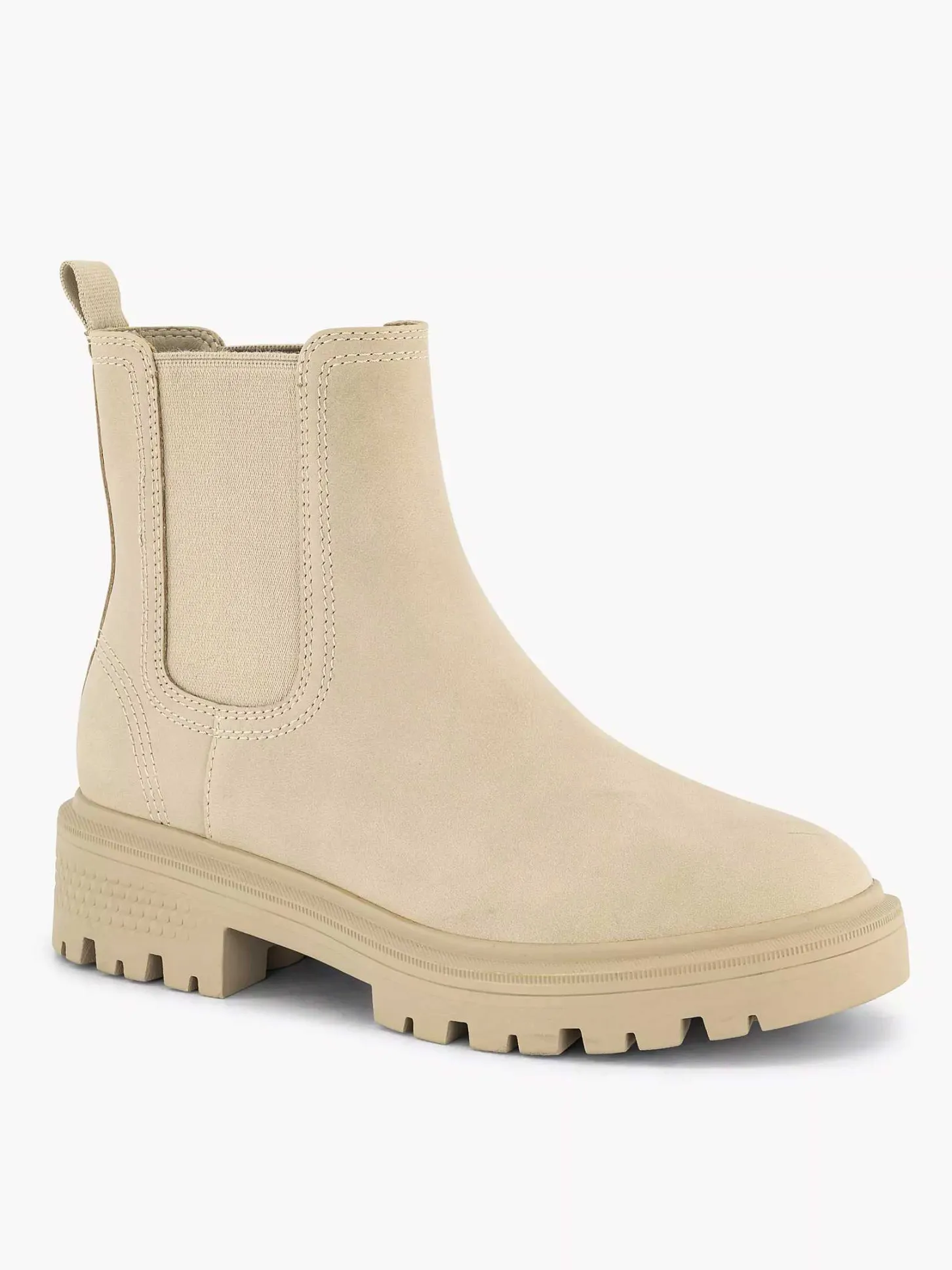 New Beige Chelsea Boot Dames Enkellaarzen & Boots