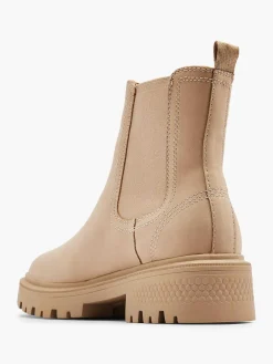 New Beige Chelsea Boot Dames Enkellaarzen & Boots