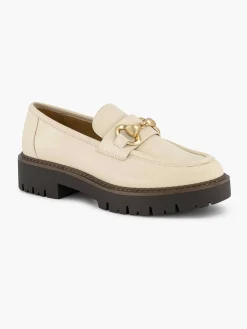 Online Beige Chunky Loafer Sierketting Dames Instappers