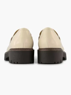 Online Beige Chunky Loafer Sierketting Dames Instappers