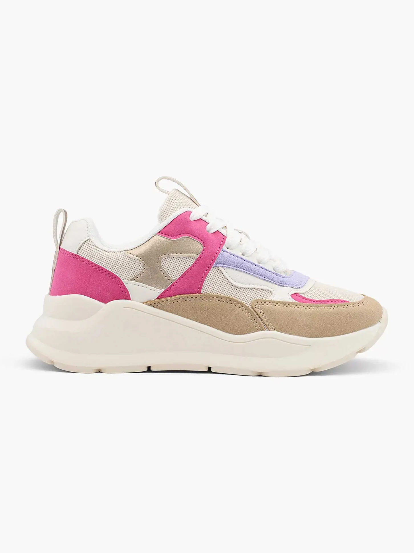 New Beige Chunky Sneaker Dames Sneakers