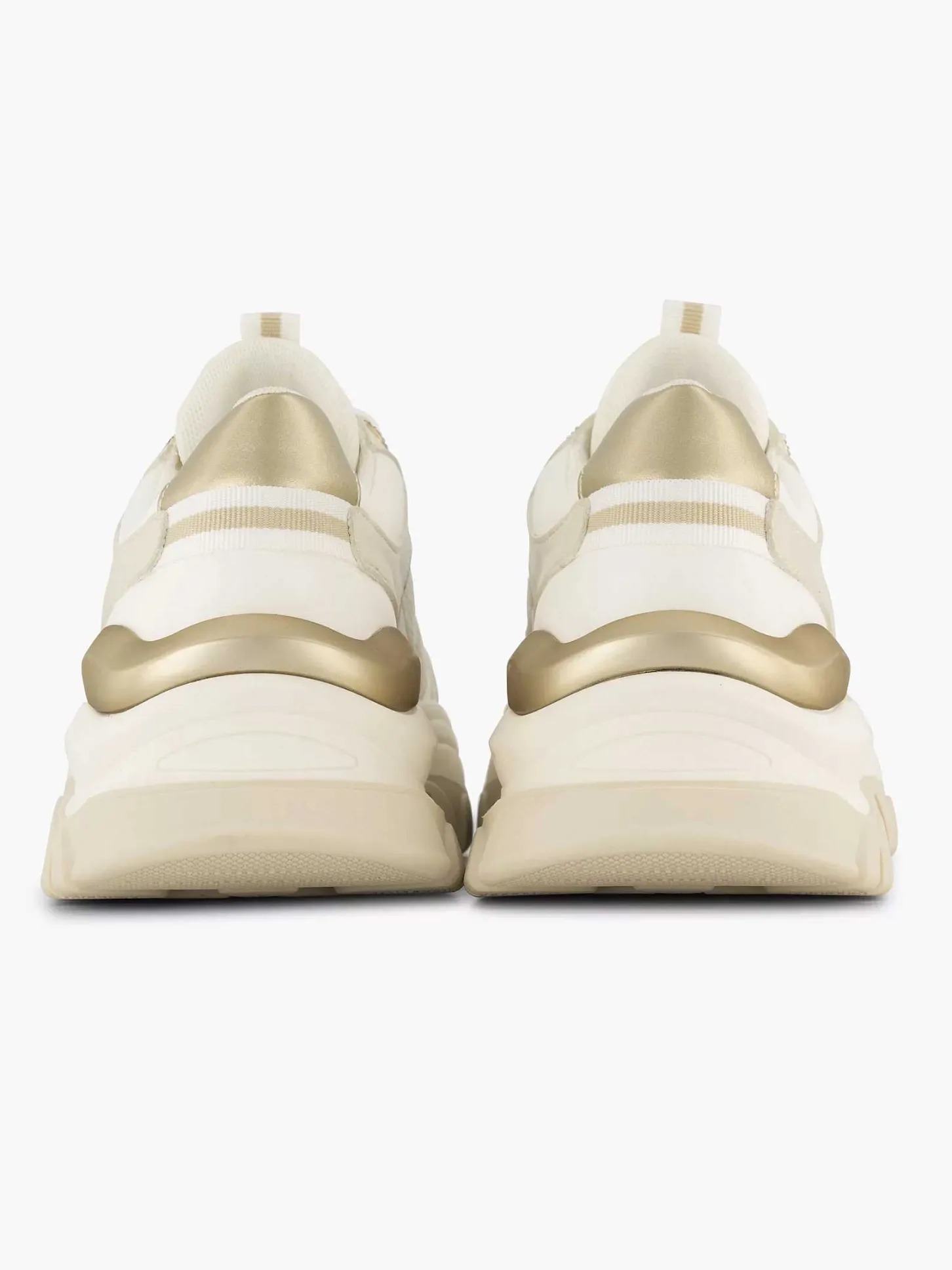 Discount Beige Chunky Sneaker Dames Sneakers