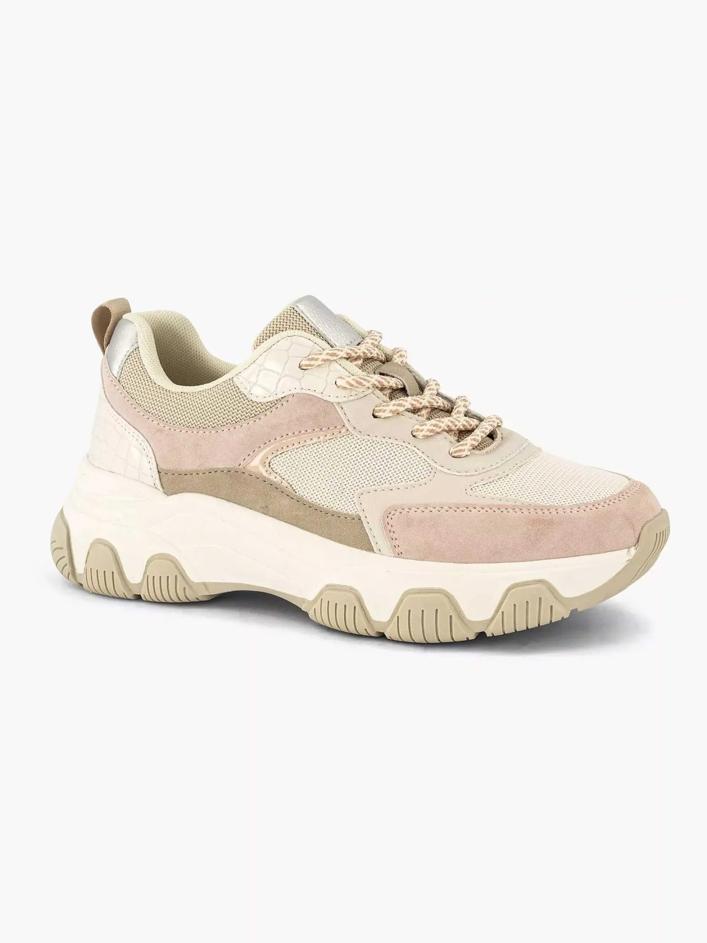 Sale Beige Chunky Sneaker Dames Sneakers