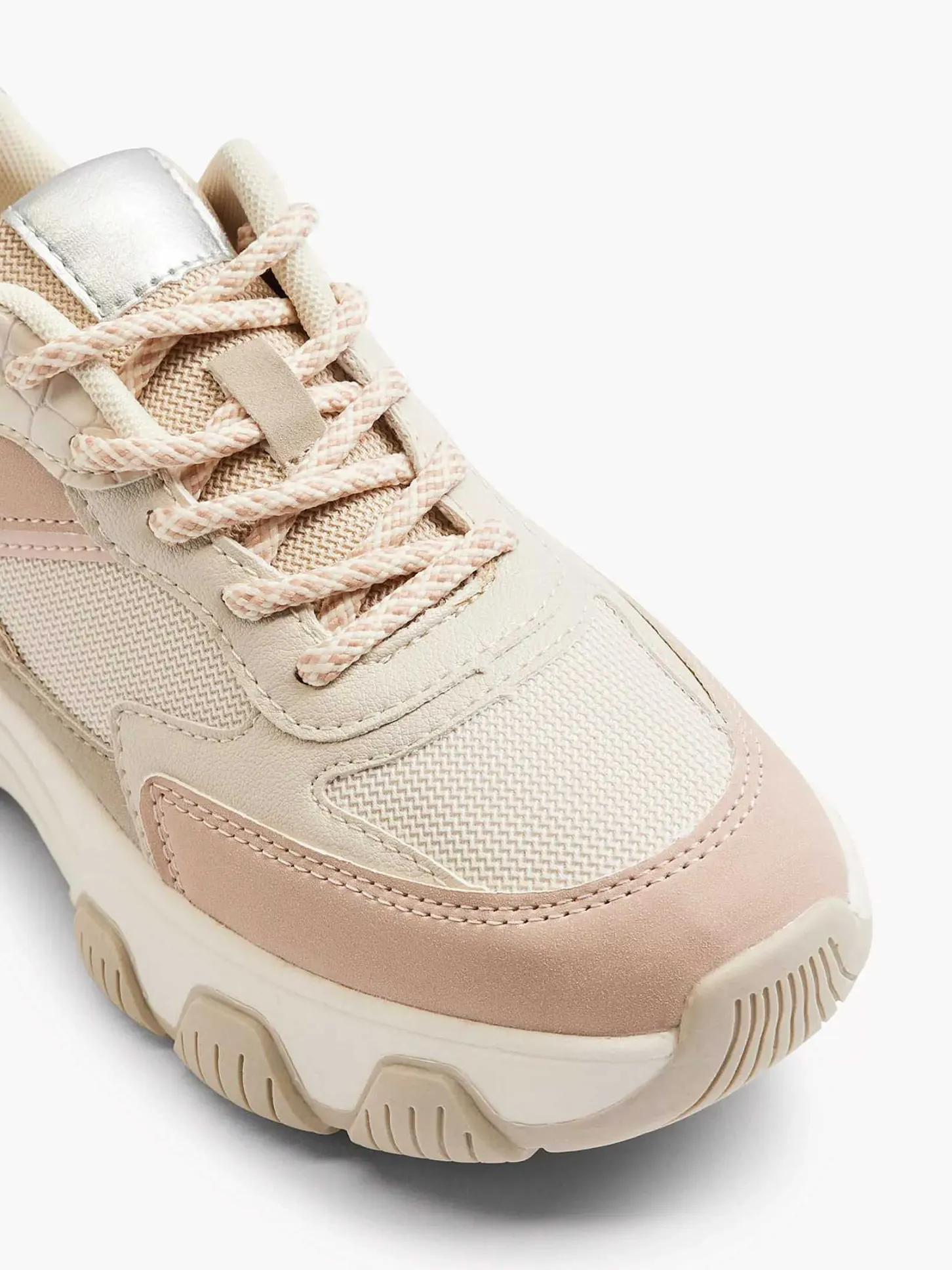 Sale Beige Chunky Sneaker Dames Sneakers