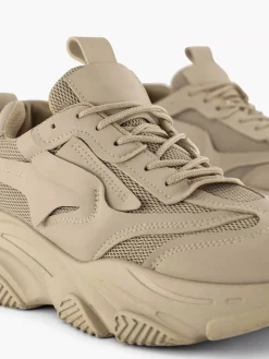 Sale Beige Chunky Sneaker Dames Sneakers