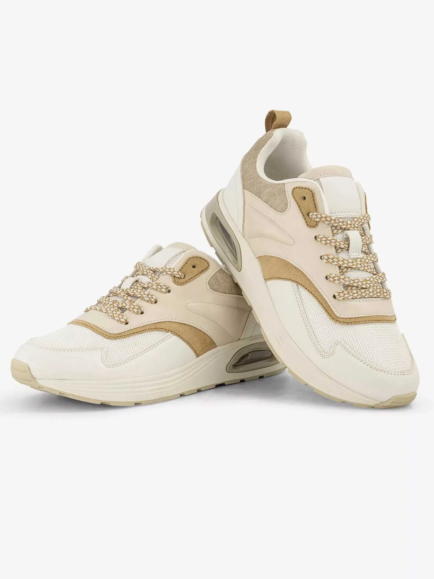 Clearance Beige Chunky Sneaker Dames Sneakers