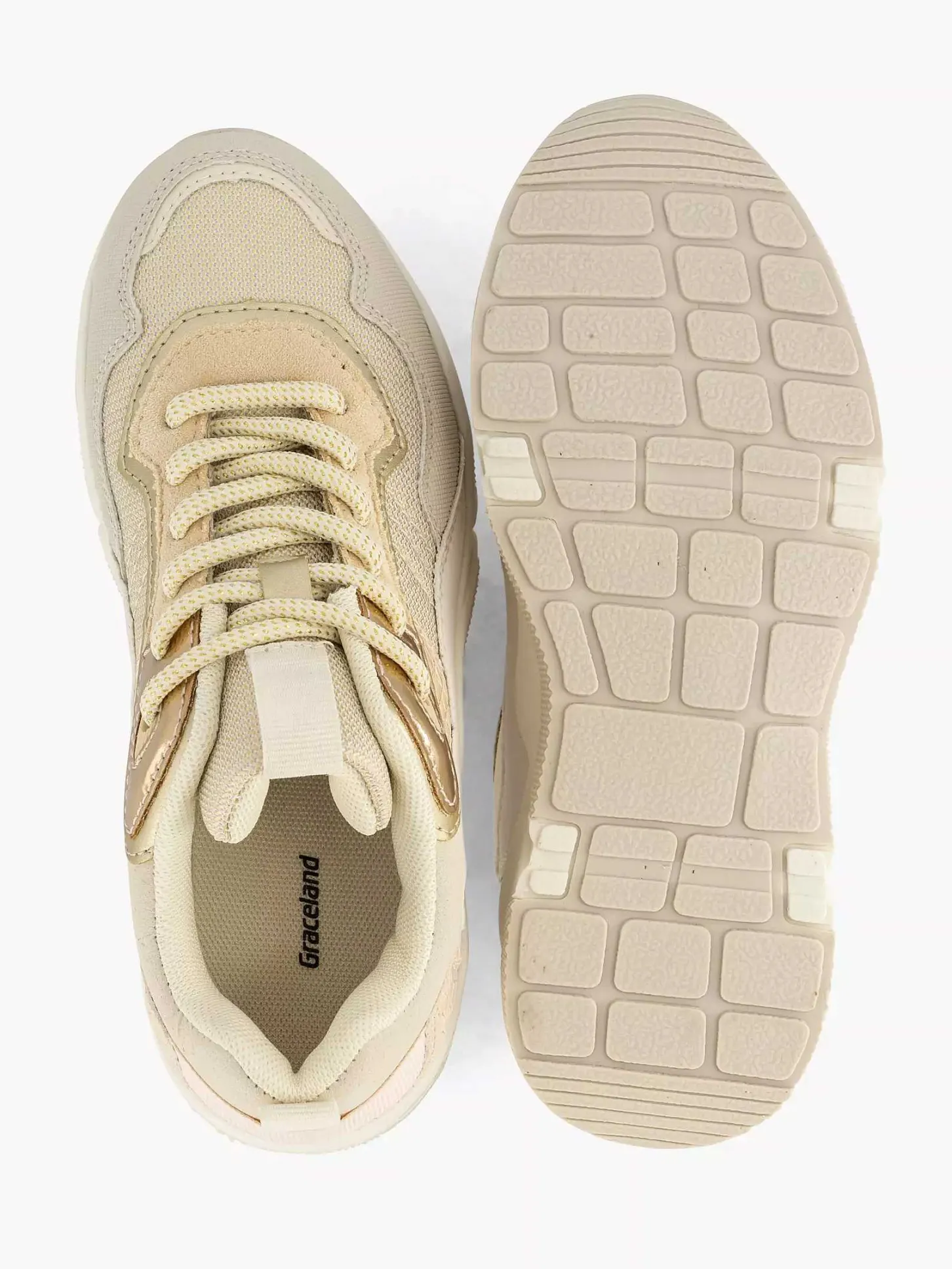 New Beige Chunky Sneaker Kinderen Jongensschoenen