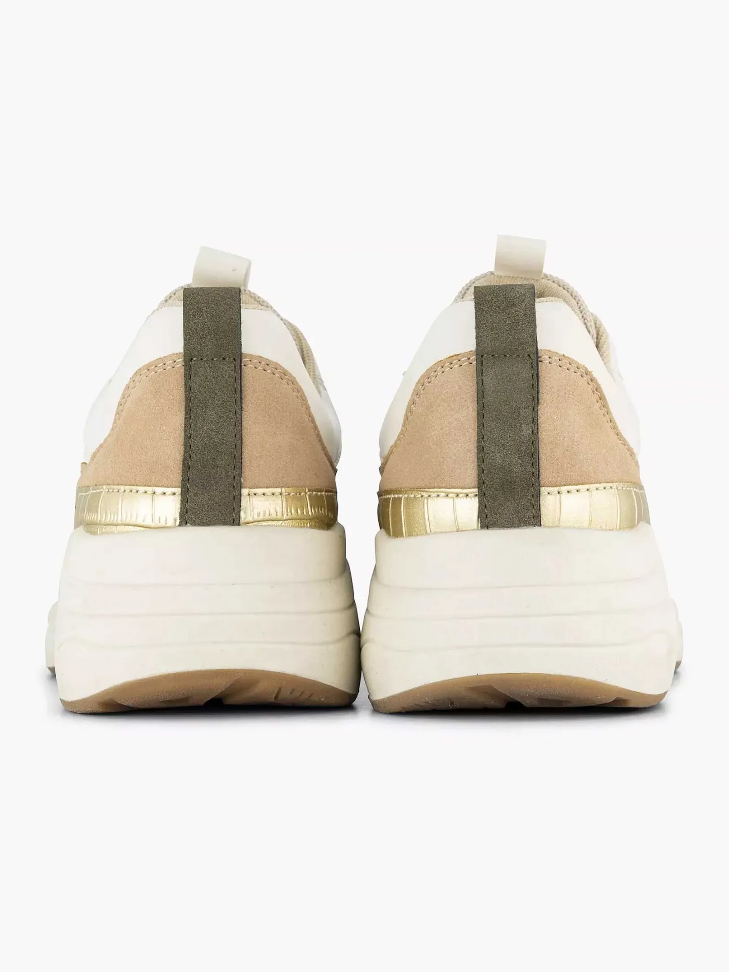 Online Beige Chunky Sneaker Dames Sneakers