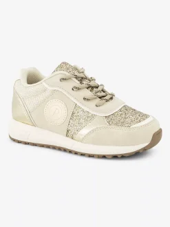Beige Chunky Sneaker Glitters Kinderen Jongensschoenen