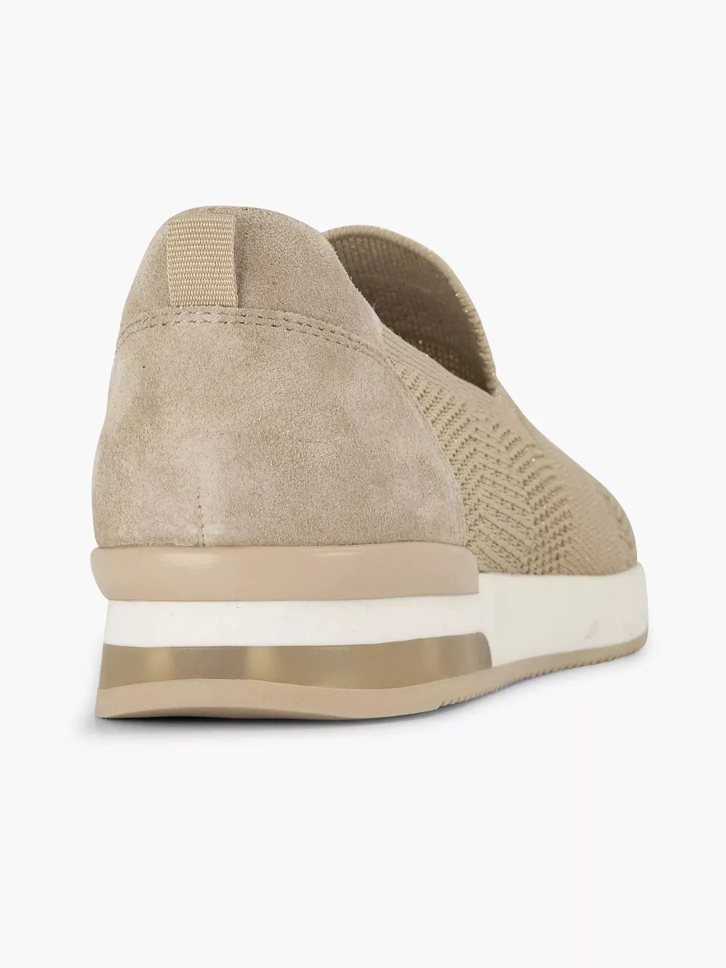 Clearance Beige Comfort Instapper Dames Comfort Schoenen