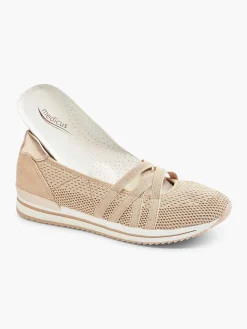 New Beige Comfort Instapper Dames Comfort Schoenen