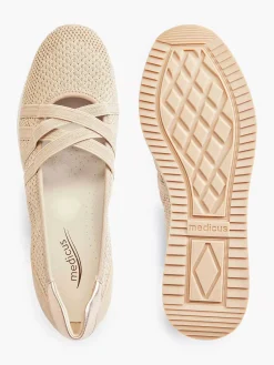 New Beige Comfort Instapper Dames Comfort Schoenen