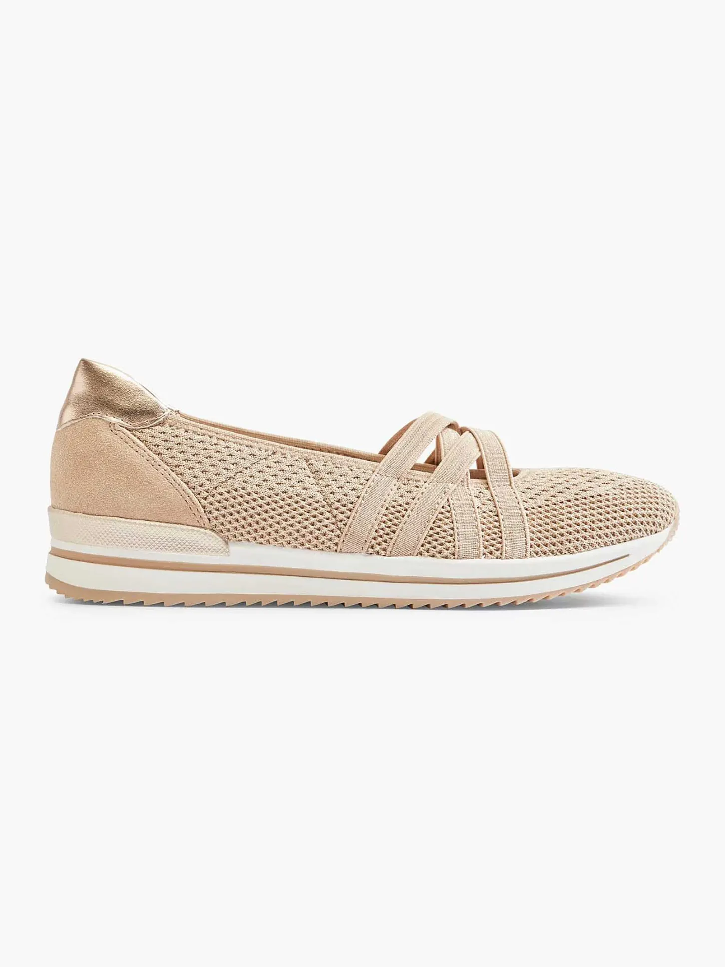 New Beige Comfort Instapper Dames Comfort Schoenen