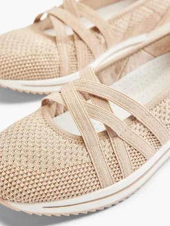 New Beige Comfort Instapper Dames Comfort Schoenen
