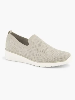 New Beige Comfort Instapper Dames Comfort Schoenen