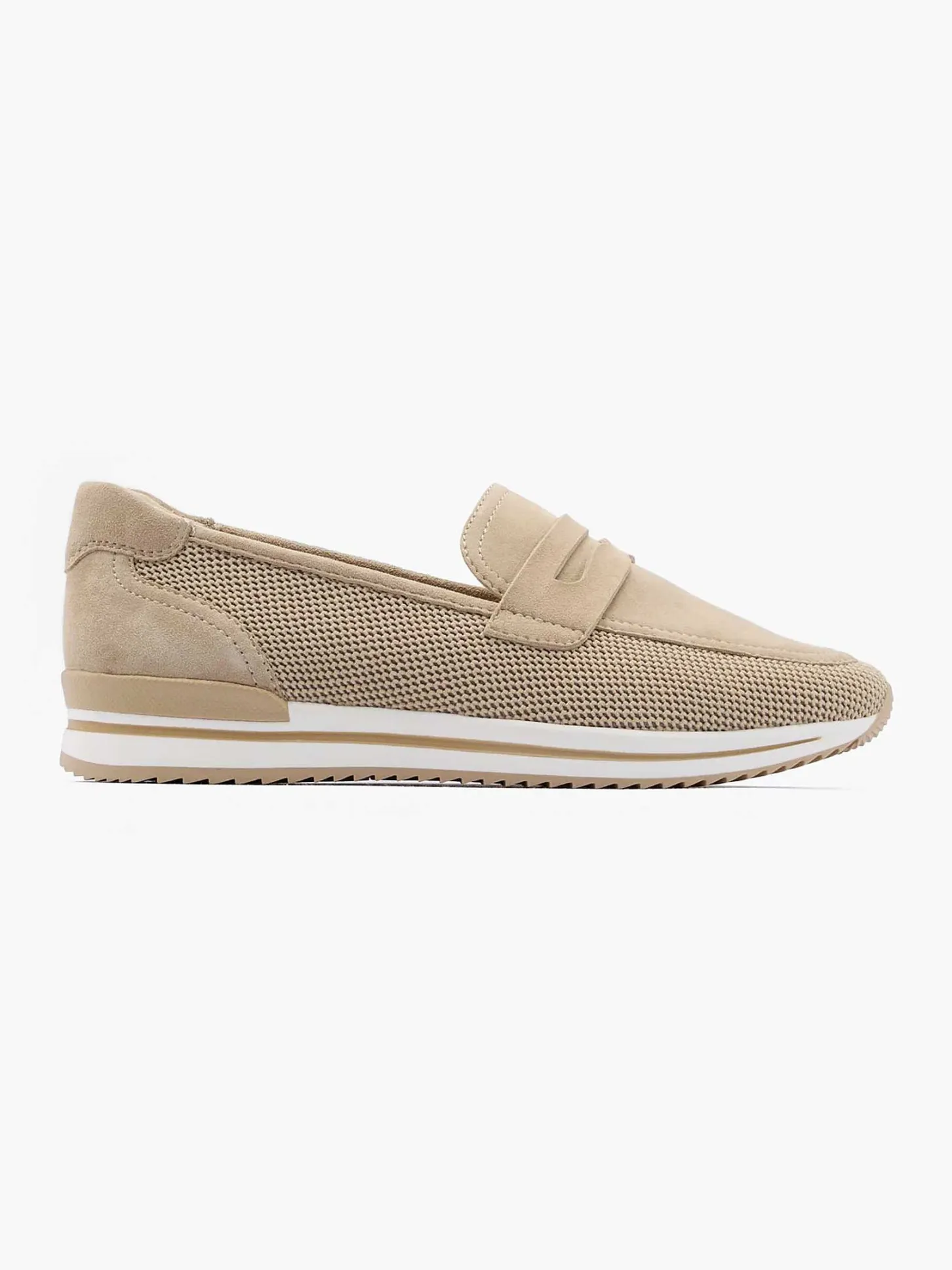 Clearance Beige Comfort Instapper Dames Comfort Schoenen