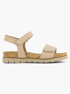 Hot Beige Comfort Sandaal Dames Comfort Schoenen