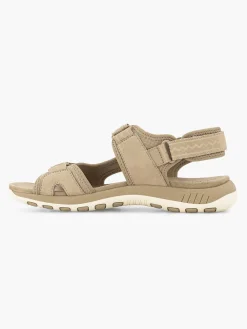 Hot Beige Comfort Sandaal Dames Comfort Schoenen