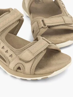 Hot Beige Comfort Sandaal Dames Comfort Schoenen