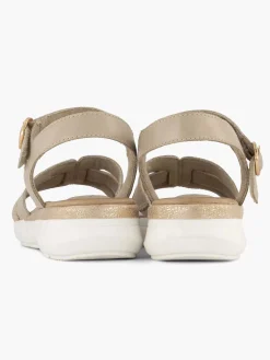 Discount Beige Comfort Sandaal Dames Comfort Schoenen