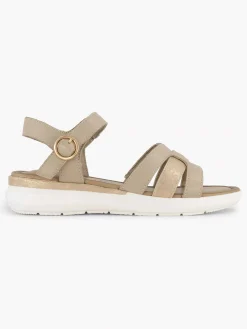 Discount Beige Comfort Sandaal Dames Comfort Schoenen