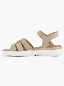 Discount Beige Comfort Sandaal Dames Comfort Schoenen
