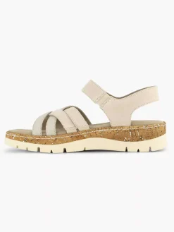 Sale Beige Comfort Sandaal Dames Comfort Schoenen