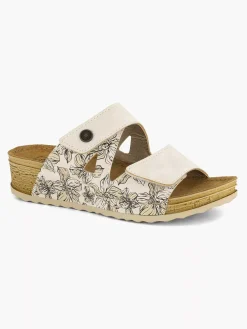 Hot Beige Comfort Slipper Dames Comfort Schoenen
