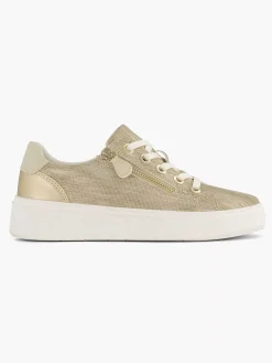 Beige Comfort Sneaker Dames Comfort Schoenen