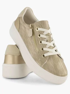 Beige Comfort Sneaker Dames Comfort Schoenen