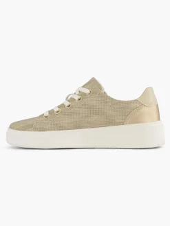 Beige Comfort Sneaker Dames Comfort Schoenen