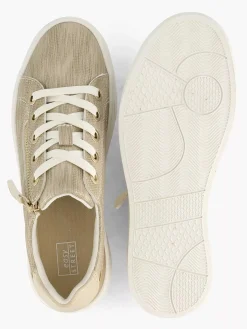 Beige Comfort Sneaker Dames Comfort Schoenen