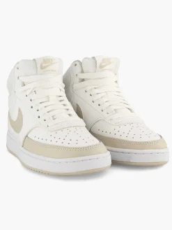 Best Beige Court Vision Mid Dames Sneakers
