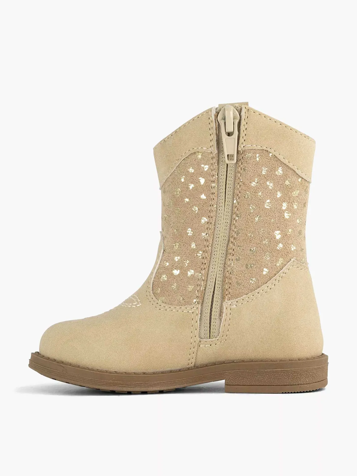 Discount Beige Cowboy Laars Kinderen Jongensschoenen
