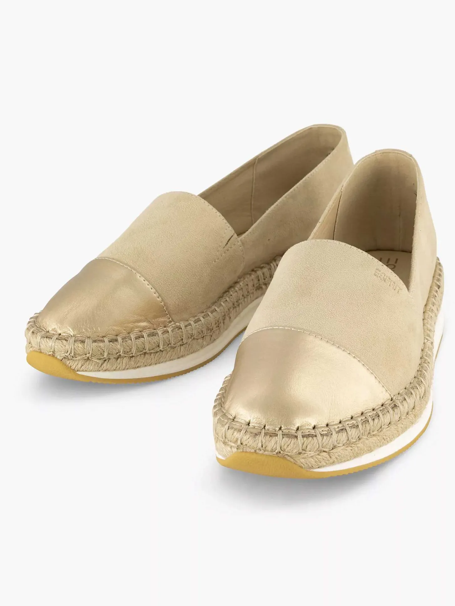 Sale Beige Espadrille Dames Instappers