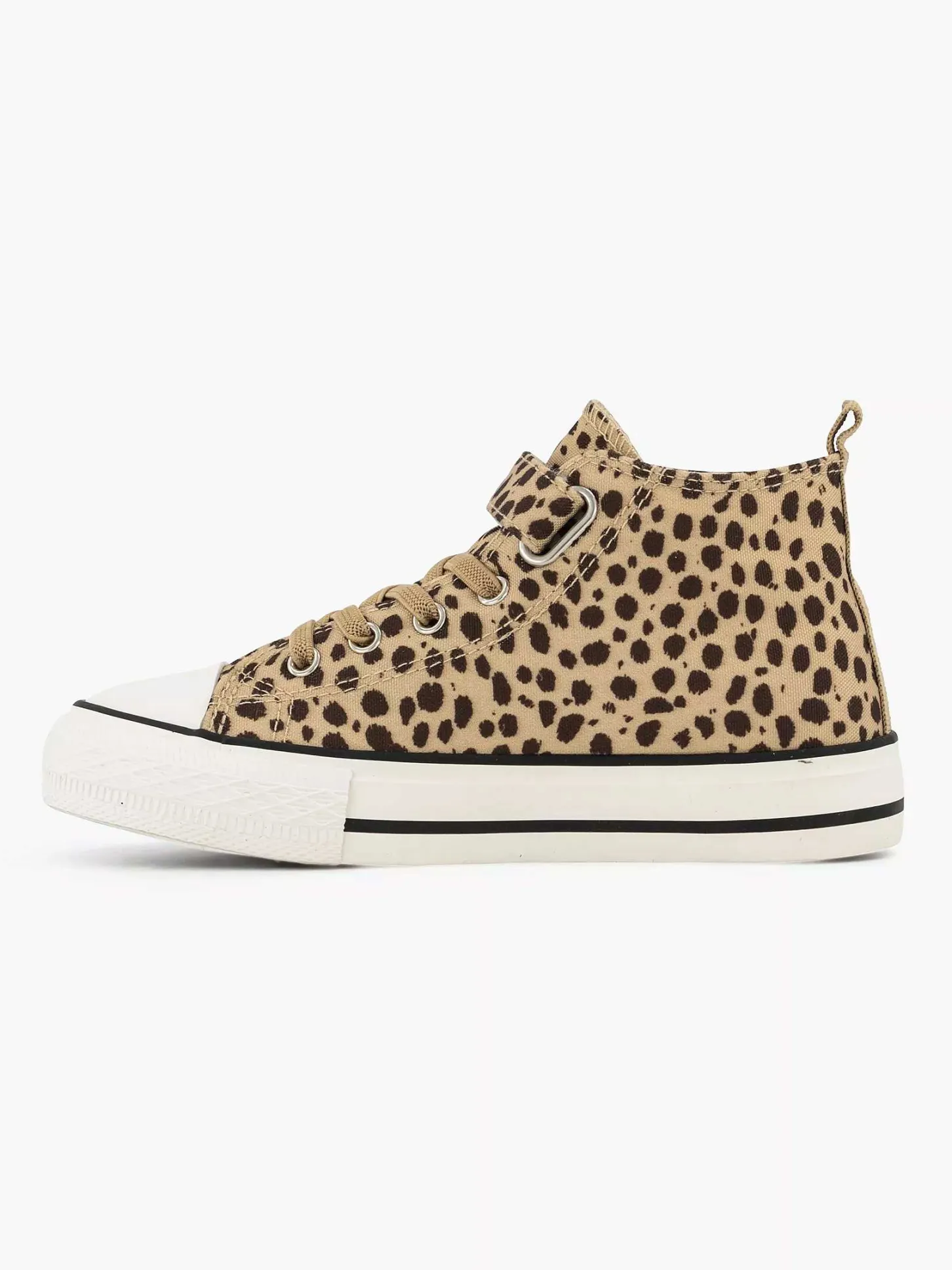 Online Beige Hoge Canvas Sneaker Kinderen Babyschoenen