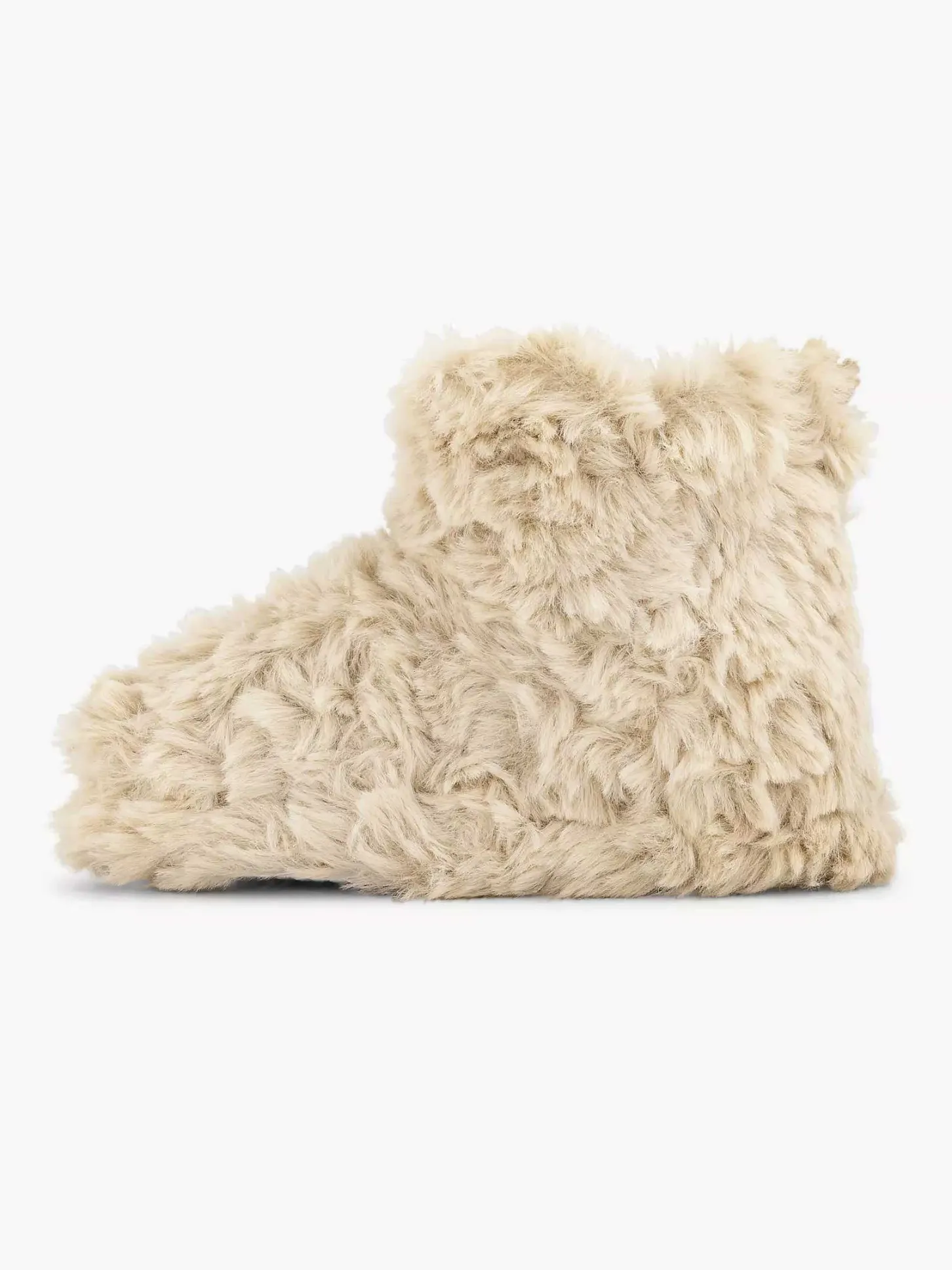 Discount Beige Hoge Pantoffel Plush Kinderen Jongensschoenen