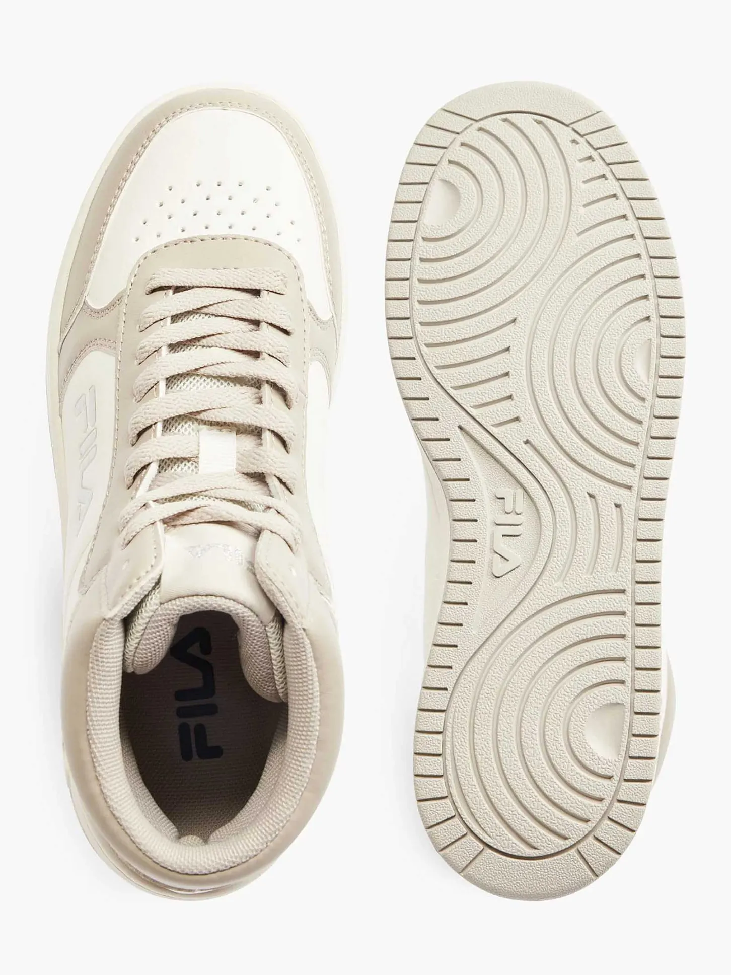 Online Beige Hoge Sneaker Dames Sneakers