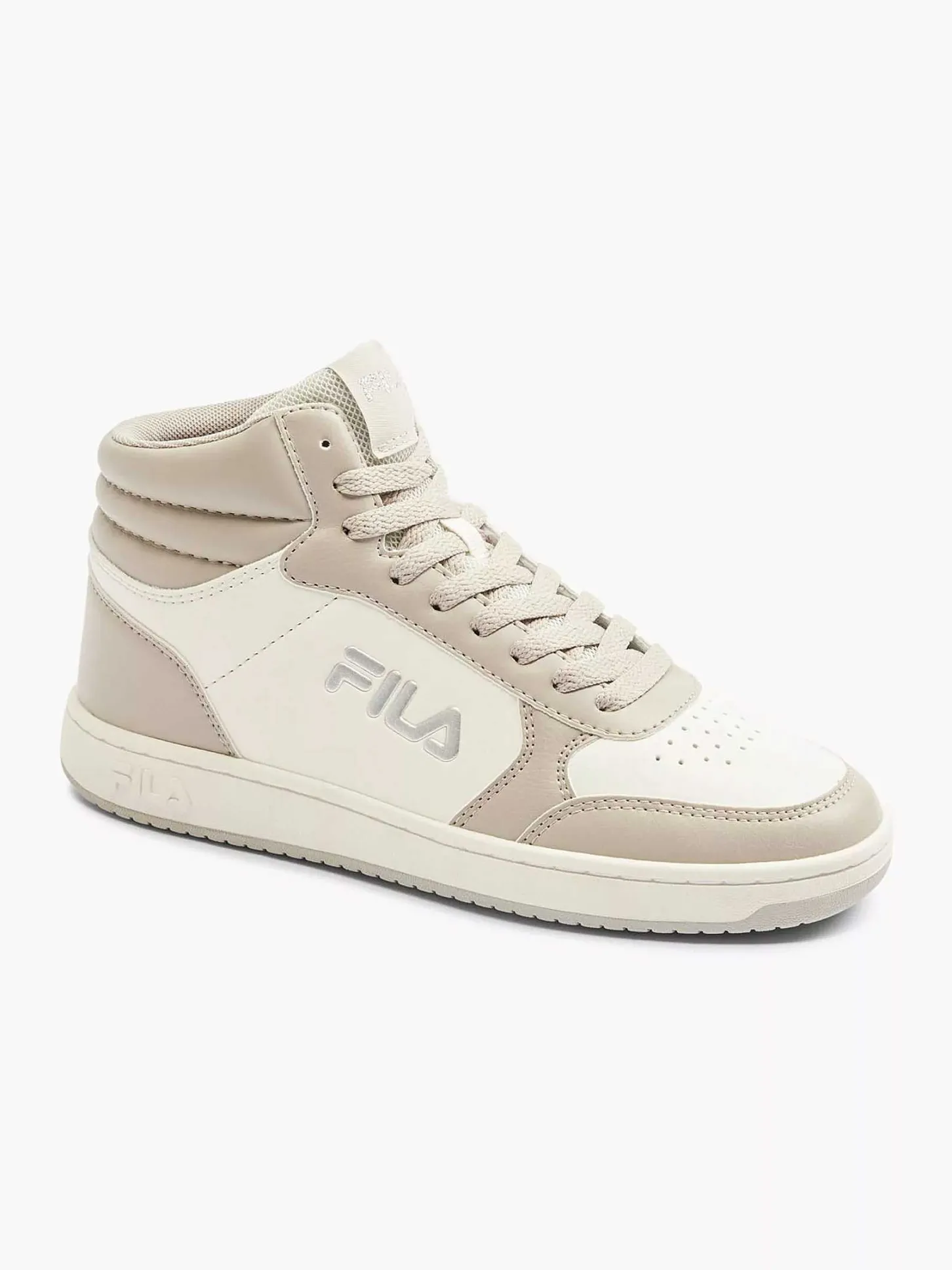 Online Beige Hoge Sneaker Dames Sneakers