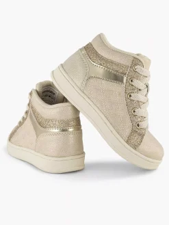 Best Beige Hoge Sneaker Kinderen Jongensschoenen