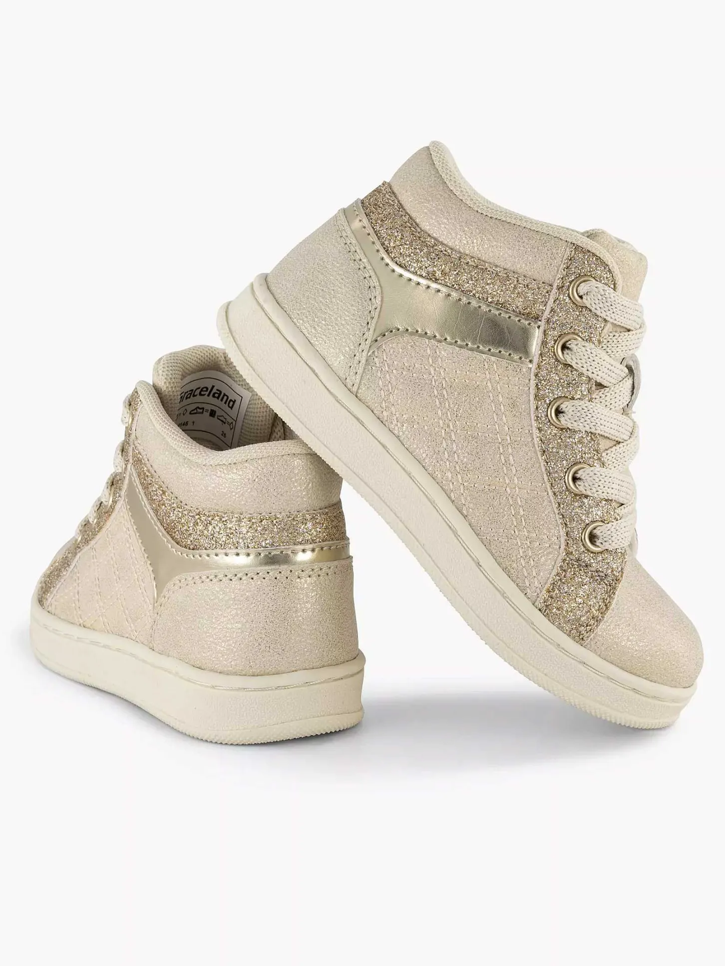 Best Beige Hoge Sneaker Kinderen Jongensschoenen