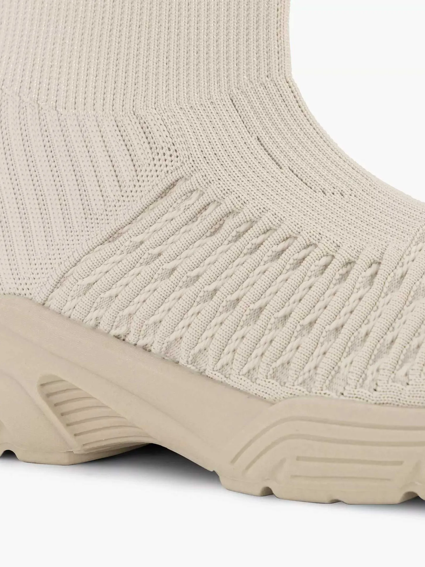 Discount Beige Hoge Sneaker Dames Sneakers