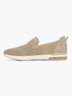 Hot Beige Instap Comfort Sneaker Knitted Dames Comfort Schoenen