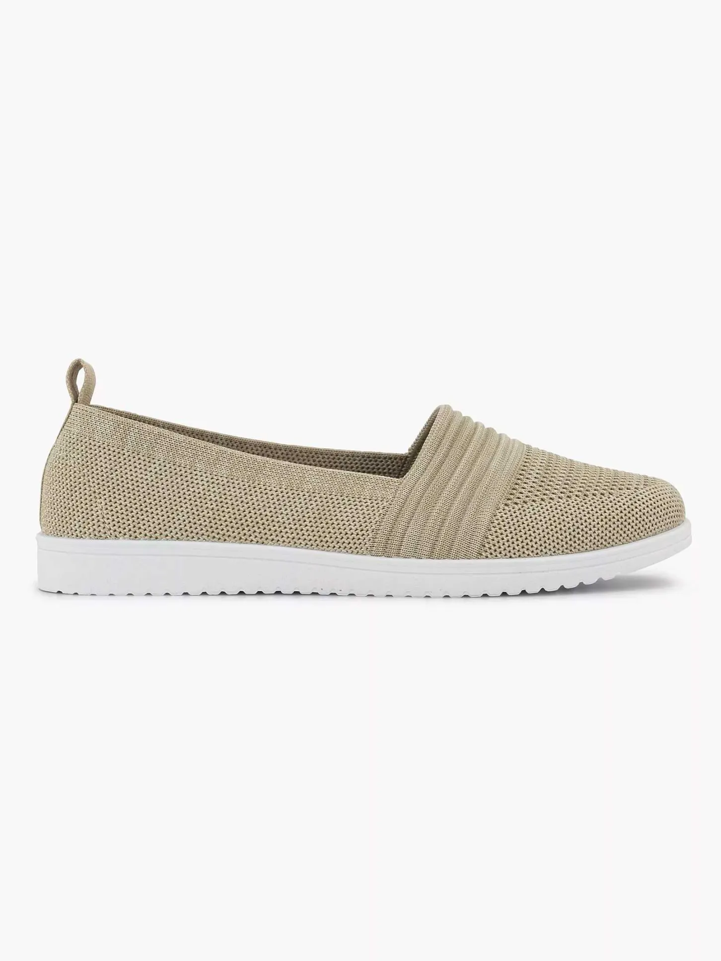 Outlet Beige Instapper Dames Instappers