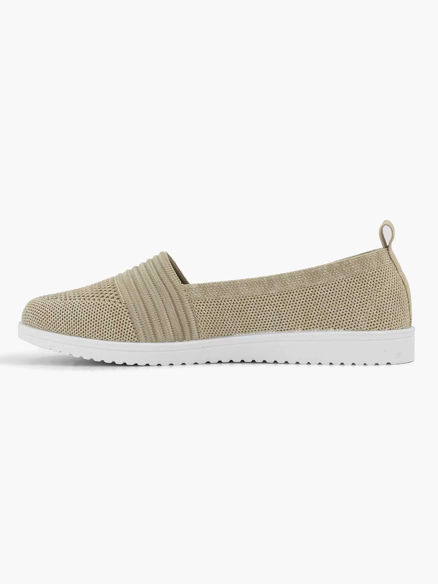 Outlet Beige Instapper Dames Instappers