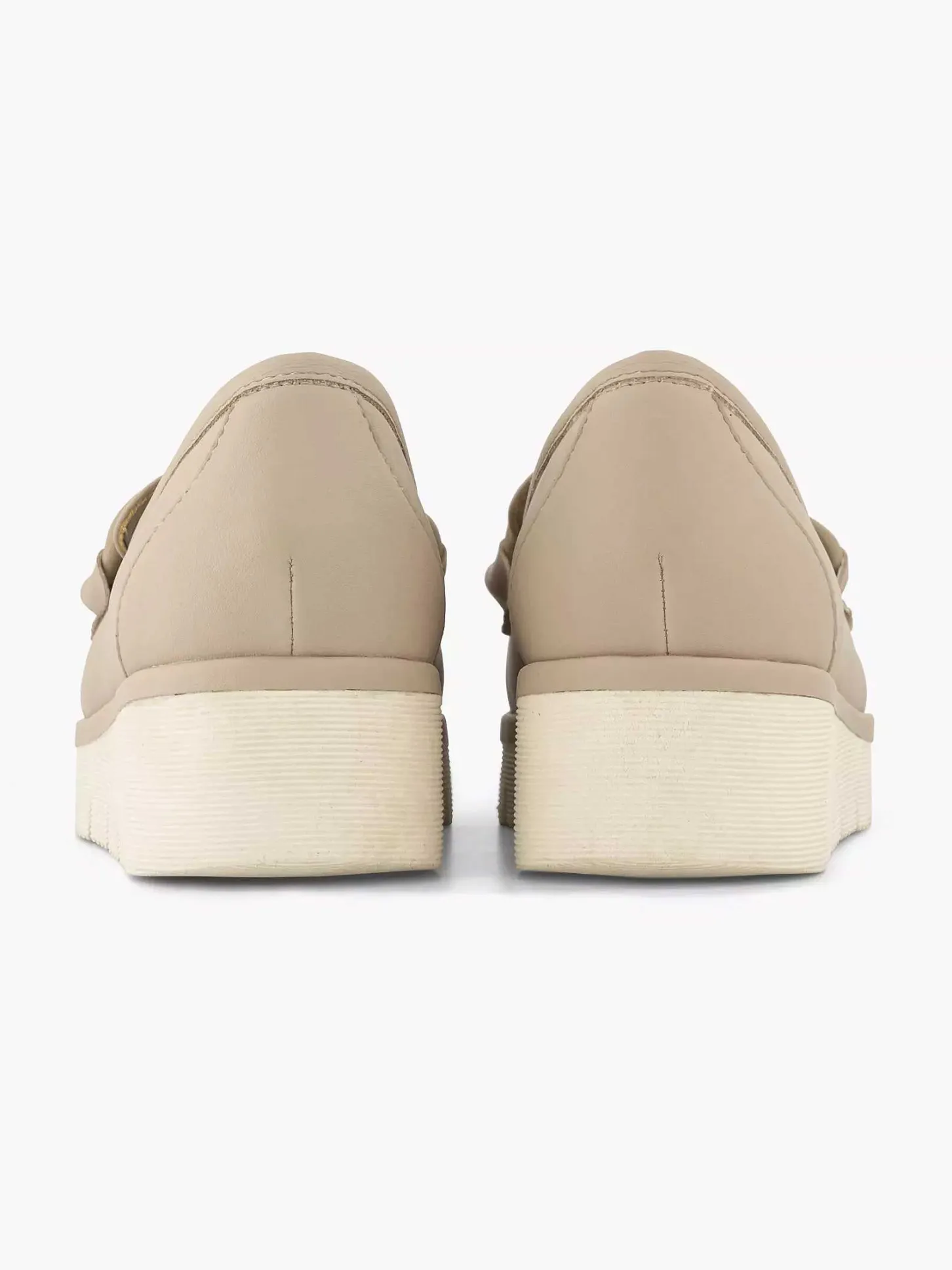 Hot Beige Instapper Dames Comfort Schoenen
