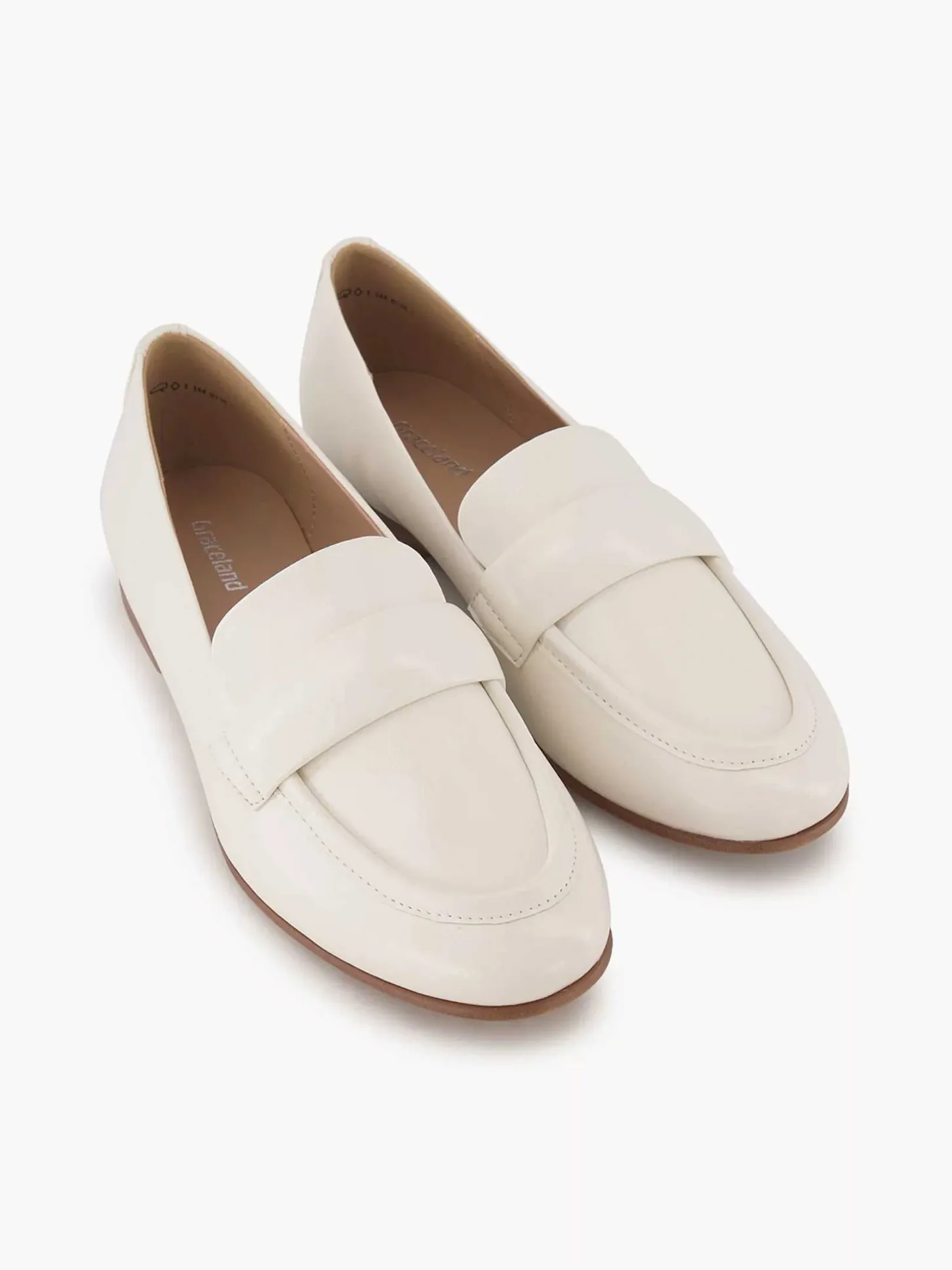 Beige Loafer Dames Instappers