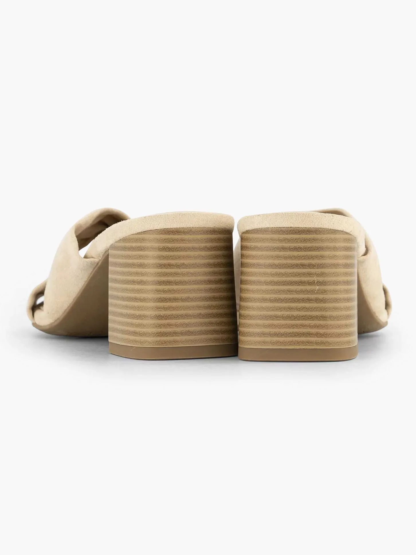 Sale Beige Muiltje Knoop Dames Sandalen