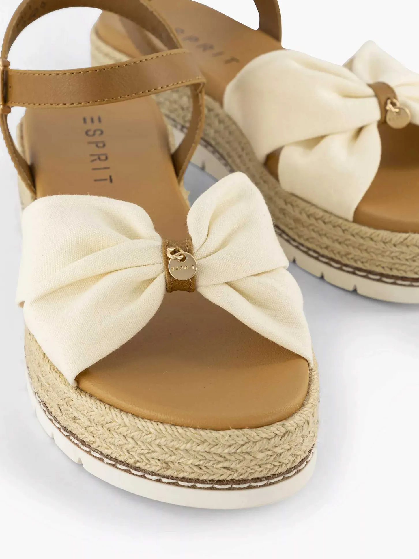 Beige Platform Sandaal Dames Sandalen