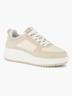 Hot Beige Platform Sneaker Dames Sneakers